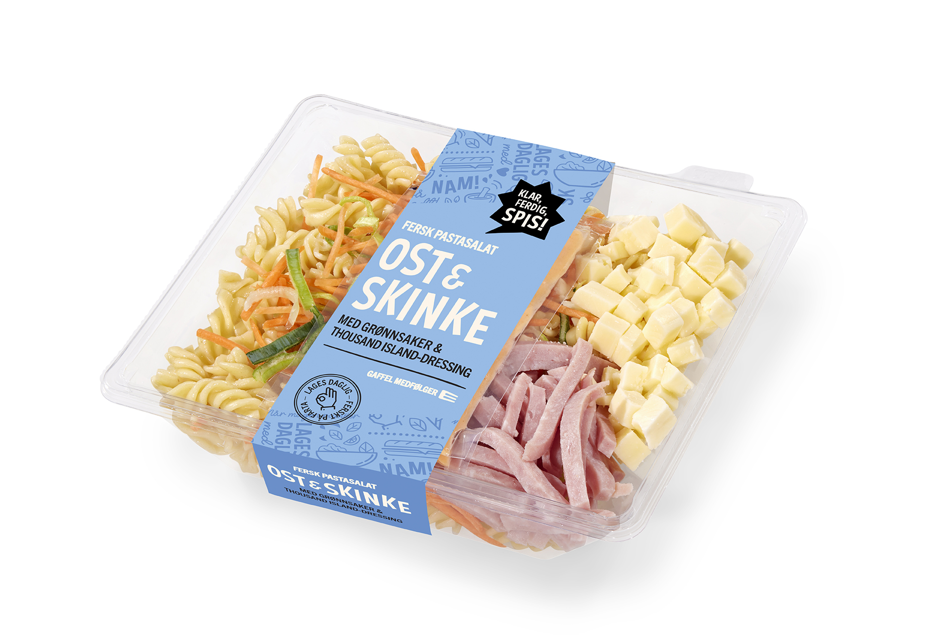 KFS  Pastasalat Ost & Skinke